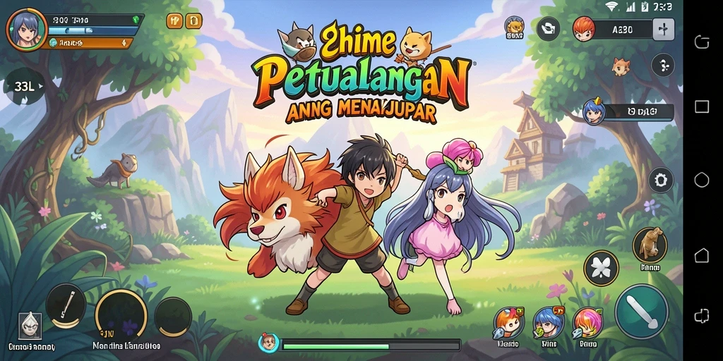 Tampilan gameplay 33L yang memukau dan penuh aksi.