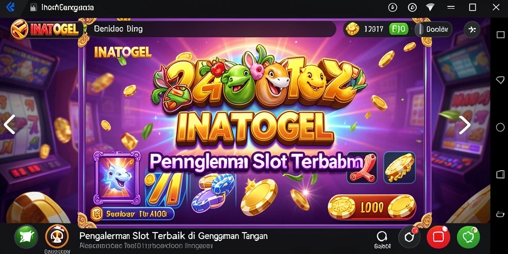 Gameplay Slot menarik dari INATOGEL dengan grafis menawan.