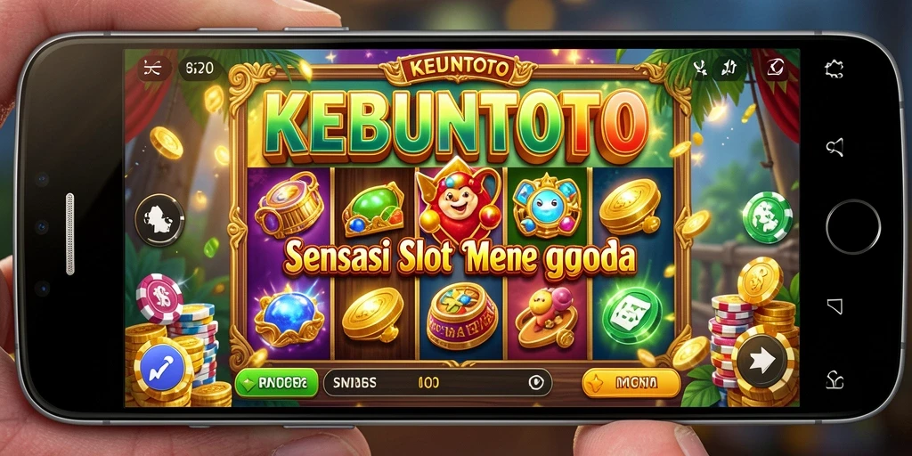 Tampilan menarik dari gameplay Slot KEBUNTOTO yang menghibur.