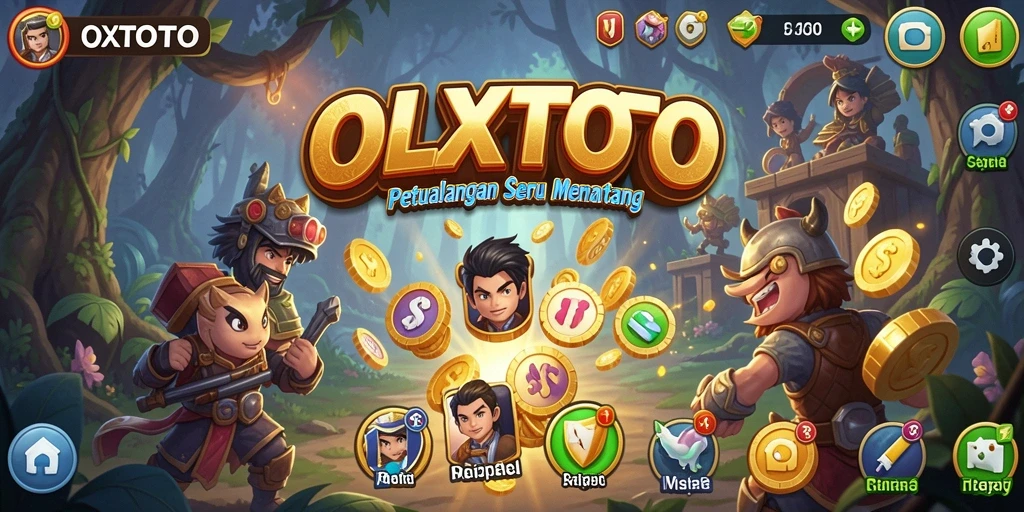 Screenshot utama OLXTOTO yang menampilkan gameplay seru dan menantang.
