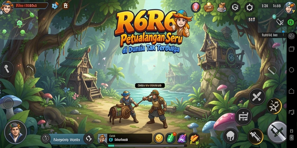 Gameplay R6R6 menampilkan petualangan mendebarkan dengan berbagai tantangan.