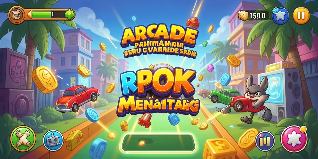 Tangkapan layar utama RPOK menampilkan gameplay yang penuh aksi dan seru.