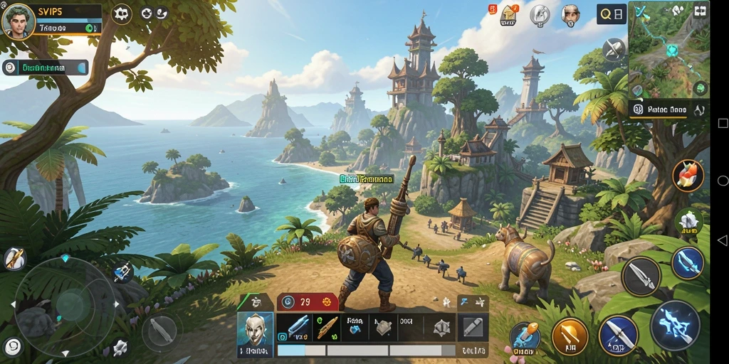 Gameplay menarik di dunia Open World yang luas.